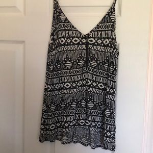 White and black tank